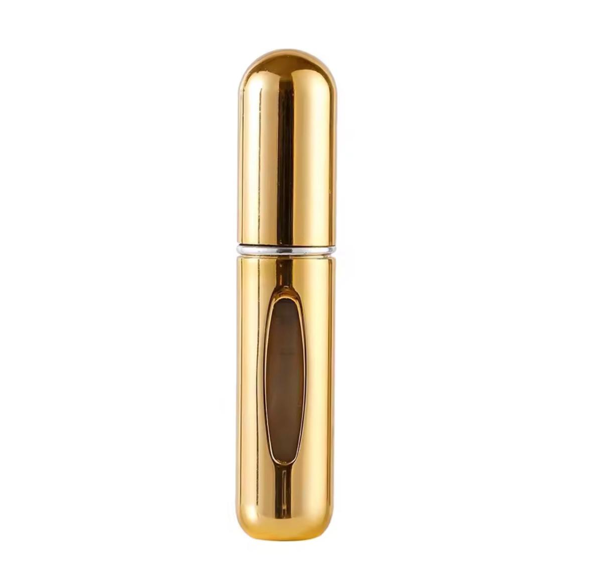6 Portable Spray Bottles Travel Size 5ml Self-Priming Bottom Fill Perfume Bottle Set